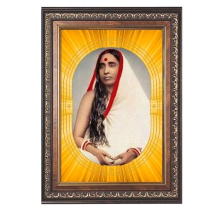 Maa Sarada Spiritual Guru Digital Photo In Designer Frame, Size 8x12 Inch | Hindu Religious Picture For Home Temple, Office & Gift | Wall Art & Pooja Decor (F10480) Maa Sarada Spiritual Guru Digital Photo In Designer Frame, Size 8x12 Inch | Hindu Religious Picture For Home Temple, Office & Gift | Wall Art & Pooja Decor (F10480)
