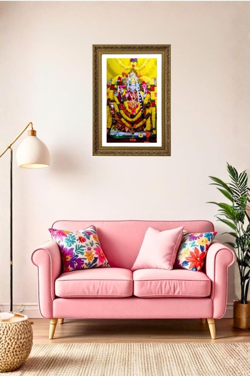 Vertical16X24 Inches Frame Big Photo Frame - 20x28 Inches For Home,Temple & Office Decoration (F10833)