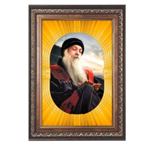 Oshoo Spiritual Guru Digital Photo In Designer Frame, Size 10x16 Inch | Hindu Religious Picture For Home Temple, Office & Gift | Wall Art & Pooja Decor (F10457) Oshoo Spiritual Guru Digital Photo In Designer Frame, Size 10x16 Inch | Hindu Religious Picture For Home Temple, Office & Gift | Wall Art & Pooja Decor (F10457)