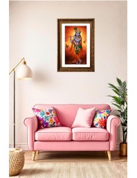 Vertical16X24 Inches Frame Big Photo Frame - 20x28 Inches For Home,Temple & Office Decoration (F10982)
