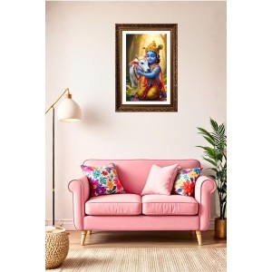 Vertical16X24 Inches Frame Big Photo Frame - 20x28 Inches For Home,Temple & Office Decoration (F10955)
