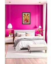 Maa Laxmi Big Photo Frame - 20x28 Inches For Home,Temple & Office Decoration (F10712)
