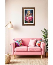 Vertical16X24 Inches Frame Big Photo Frame - 20x28 Inches For Home,Temple & Office Decoration (F10926)