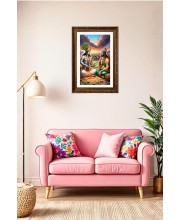 Vertical16X24 Inches Frame Big Photo Frame - 20x28 Inches For Home,Temple & Office Decoration (F10915)