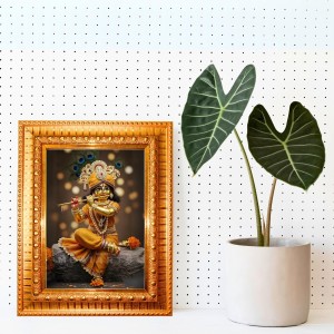 Lord Ganesha Golden Designer Photo Frame | 16x20 Inch Religious Wall Hanging Frame For Home, Office Decoration and Spiritual Gift Item (M3) Lord Ganesha Golden Designer Photo Frame | 16x20 Inch Religious Wall Hanging Frame For Home, Office Decoration and Spiritual Gift Item (M3)