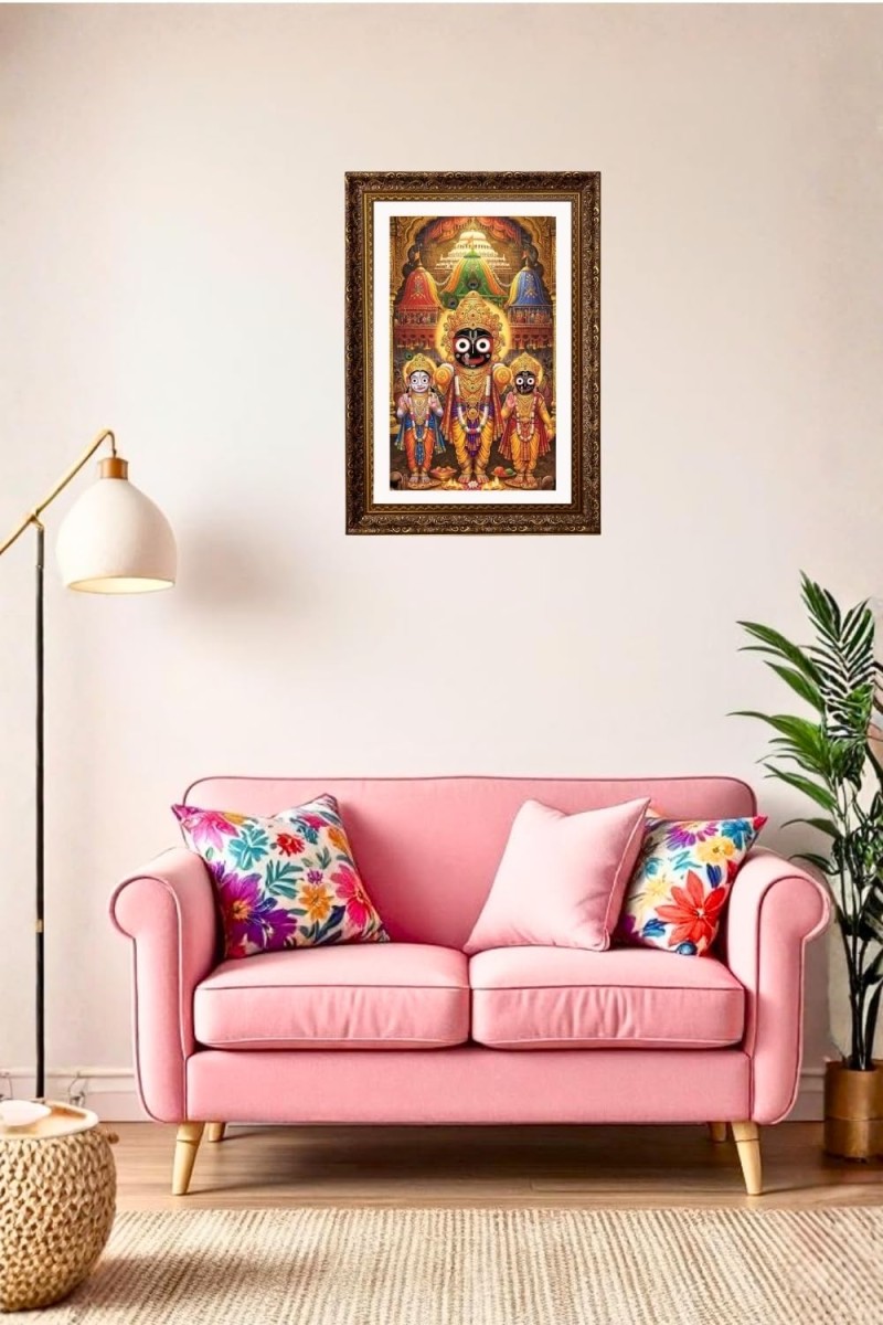 Vertical16X24 Inches Frame Big Photo Frame - 20x28 Inches For Home,Temple & Office Decoration (F10927)