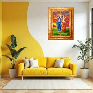 Lord Shiva Golden Designer Photo Frame | 10x14 Inch Religious Wall Hanging Frame For Home, Office Decoration and Spiritual Gift Item (M6) Lord Shiva Golden Designer Photo Frame | 10x14 Inch Religious Wall Hanging Frame For Home, Office Decoration and Spiritual Gift Item (M6)