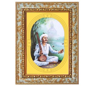 Sant Namdev Maharaj Spiritual Guru Digital Photo In Designer Frame, Size 8x12 Inch | Hindu Religious Picture For Home Temple, Office & Gift | Wall Art & Pooja Decor (F10410) Sant Namdev Maharaj Spiritual Guru Digital Photo In Designer Frame, Size 8x12 Inch | Hindu Religious Picture For Home Temple, Office & Gift | Wall Art & Pooja Decor (F10410)