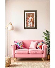 Vertical16X24 Inches Frame Big Photo Frame - 20x28 Inches For Home,Temple & Office Decoration (F10853)