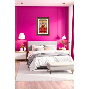 Maa Lakhsmi Big Photo Frame - 20x28 Inches For Home,Temple & Office Decoration (F10666) Maa Lakhsmi Big Photo Frame - 20x28 Inches For Home,Temple & Office Decoration (F10666)