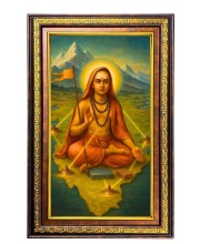 Adhi Shankarcharya Digital Golden Balck Color Photo Frame | Hindu Religious Wall Decor | 10x16 Inches - Inspirational Wall Art For Office, Home Decor - Ideal Spiritual Gift (F16940) Adhi Shankarcharya Digital Golden Balck Color Photo Frame | Hindu Religious Wall Decor | 10x16 Inches - Inspirational Wall Art For Office, Home Decor - Ideal Spiritual Gift (F16940)