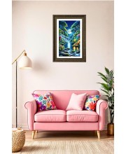Vertical16X24 Inches Frame Big Photo Frame - 20x28 Inches For Home,Temple & Office Decoration (F10860)