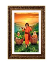 Vertical16X24 Inches Frame Big Photo Frame - 20x28 Inches For Home,Temple & Office Decoration (F10931)