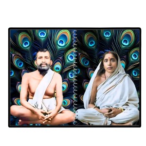 Sri Sri Ramakrishna & Maa Sarada Devi Laminated Photo - 5x7 Inches, Divine Blessings For Home & Office And Temple Decoration (F16324) Sri Sri Ramakrishna & Maa Sarada Devi Laminated Photo - 5x7 Inches, Divine Blessings For Home & Office And Temple Decoration (F16324)