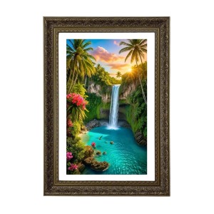 Vertical16X24 Inches Frame Big Photo Frame - 20x28 Inches For Home,Temple & Office Decoration (F10863)