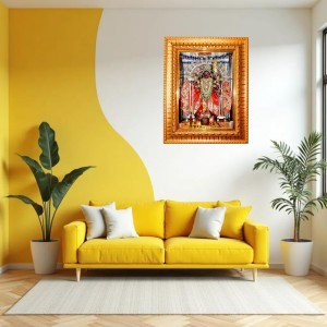 Goddess Bhavatarini Golden Designer Photo Frame | 14x18 Inch Religious Wall Hanging Frame For Home & Office Decoration | Hindu Deity Spiritual Gift Item Goddess Bhavatarini Golden Designer Photo Frame | 14x18 Inch Religious Wall Hanging Frame For Home & Office Decoration | Hindu Deity Spiritual Gift Item
