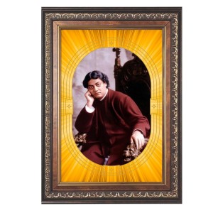 Swami Vivekananda Spiritual Guru Digital Photo In Designer Frame, Size 8x12 Inch | Hindu Religious Picture For Home Temple, Office & Gift | Wall Art & Pooja Decor (F10477) Swami Vivekananda Spiritual Guru Digital Photo In Designer Frame, Size 8x12 Inch | Hindu Religious Picture For Home Temple, Office & Gift | Wall Art & Pooja Decor (F10477)