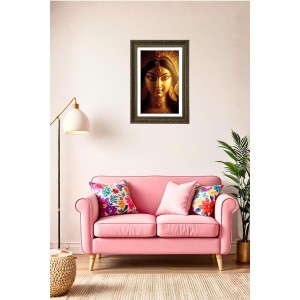 Vertical16X24 Inches Frame Big Photo Frame - 20x28 Inches For Home,Temple & Office Decoration (F10832)