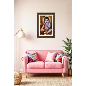 Vertical16X24 Inches Frame Big Photo Frame - 20x28 Inches For Home,Temple & Office Decoration (F10966)