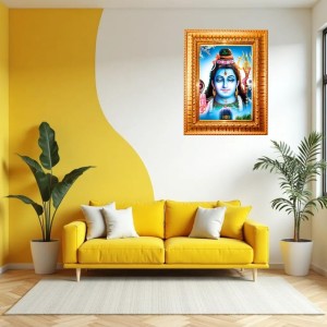Lord Gautam Buddha Golden Designer Photo Frame | 18x22 Inch Religious Wall Hanging Frame For Home, Office Decoration and Spiritual Gift Item (M6) Lord Gautam Buddha Golden Designer Photo Frame | 18x22 Inch Religious Wall Hanging Frame For Home, Office Decoration and Spiritual Gift Item (M6)