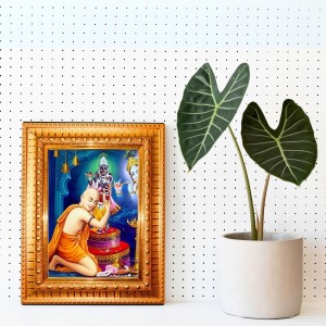 Lord Shiva Golden Designer Photo Frame | 10x14 Inch Religious Wall Hanging Frame For Home, Office Decoration and Spiritual Gift Item (M5) Lord Shiva Golden Designer Photo Frame | 10x14 Inch Religious Wall Hanging Frame For Home, Office Decoration and Spiritual Gift Item (M5)