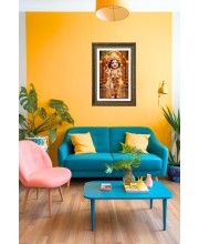 Vertical16X24 Inches Frame Big Photo Frame - 20x28 Inches For Home,Temple & Office Decoration (F10821)