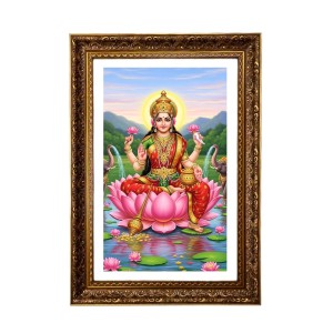 Maa Lakhsmi Big Photo Frame - 20x28 Inches For Home,Temple & Office Decoration (F11165) Maa Lakhsmi Big Photo Frame - 20x28 Inches For Home,Temple & Office Decoration (F11165)