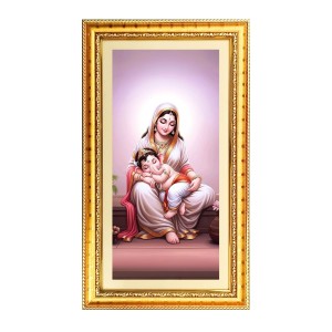 Yashoda Baby Ganesh Digital Golden Color Photo Frame | Hindu Religious Wall Decor | 8x15 Inches - Inspirational Wall Art For Office, Home Decor - Ideal Spiritual Gift (F10187) Yashoda Baby Ganesh Digital Golden Color Photo Frame | Hindu Religious Wall Decor | 8x15 Inches - Inspirational Wall Art For Office, Home Decor - Ideal Spiritual Gift (F10187)