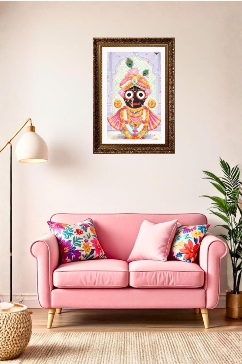 Vertical16X24 Inches Frame Big Photo Frame - 20x28 Inches For Home,Temple & Office Decoration (F10928)