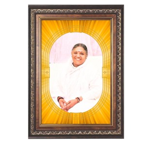 Mata Amritanandamayi Spiritual Guru Digital Photo In Designer Frame, Size 10x16 Inch | Hindu Religious Picture For Home Temple, Office & Gift | Wall Art & Pooja Decor (F10462) Mata Amritanandamayi Spiritual Guru Digital Photo In Designer Frame, Size 10x16 Inch | Hindu Religious Picture For Home Temple, Office & Gift | Wall Art & Pooja Decor (F10462)