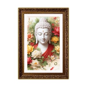 Vertical16X24 Inches Frame Big Photo Frame - 20x28 Inches For Home,Temple & Office Decoration (F10917)