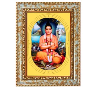 Sripada Sri Vallabha Spiritual Guru Digital Photo In Designer Frame, Size 14x18 Inch | Hindu Religious Picture For Home Temple, Office & Gift | Wall Art & Pooja Decor (F10421) Sripada Sri Vallabha Spiritual Guru Digital Photo In Designer Frame, Size 14x18 Inch | Hindu Religious Picture For Home Temple, Office & Gift | Wall Art & Pooja Decor (F10421)