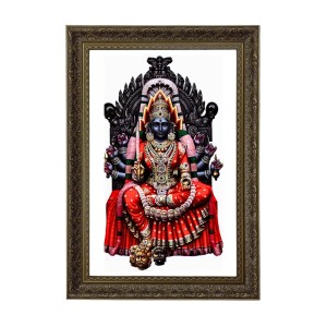 Mariamman Big Photo Frame - 20x28 Inches For Home,Temple & Office Decoration (F11016)