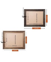 Sri Ramakrishna,Sarada Devi,Swami Vivekananda Big Photo Frame - 20x24 Inches for Home,Temple & Office Decoration
