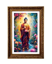 Vertical16X24 Inches Frame Big Photo Frame - 20x28 Inches For Home,Temple & Office Decoration (F11126)