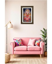 Vertical16X24 Inches Frame Big Photo Frame - 20x28 Inches For Home,Temple & Office Decoration (F10846)