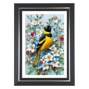 American Gold Finch Photo Wall & Table Frame | 10x14 Inch Black Designer | Perfect For Gifting & Home Decor (F9572) American Gold Finch Photo Wall & Table Frame | 10x14 Inch Black Designer | Perfect For Gifting & Home Decor (F9572)