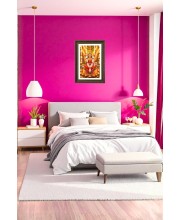 Maa Laxmi Big Photo Frame - 20x28 Inches For Home,Temple & Office Decoration (F10714)