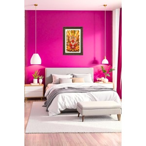 Maa Laxmi Big Photo Frame - 20x28 Inches For Home,Temple & Office Decoration (F10714)