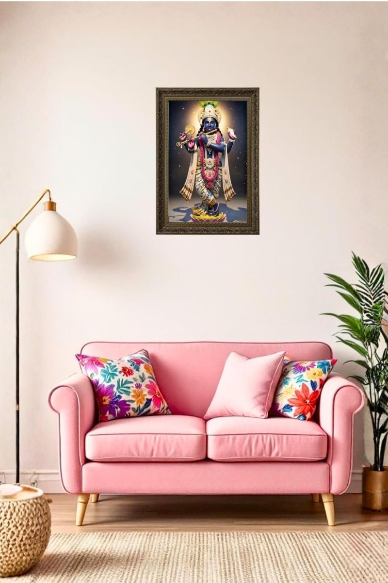 Vertical16X24 Inches Frame Big Photo Frame - 20x28 Inches For Home,Temple & Office Decoration (F10877)