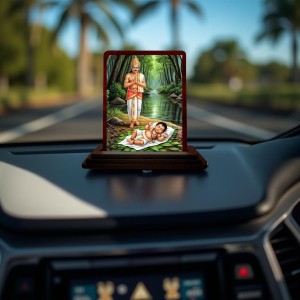 Car Desk/Table Top Lord Ayyappan Wooden Photo Stand 3x4 Inches, Compact & Stylish Spiritual Display For Car, Home & Office (Pack Of 1) (F14252) Car Desk/Table Top Lord Ayyappan Wooden Photo Stand 3x4 Inches, Compact & Stylish Spiritual Display For Car, Home & Office (Pack Of 1) (F14252)