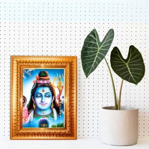 Lord Gautam Buddha Golden Designer Photo Frame | 18x22 Inch Religious Wall Hanging Frame For Home, Office Decoration and Spiritual Gift Item (M6) Lord Gautam Buddha Golden Designer Photo Frame | 18x22 Inch Religious Wall Hanging Frame For Home, Office Decoration and Spiritual Gift Item (M6)