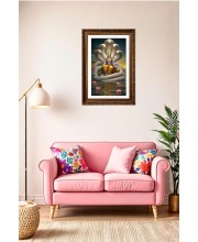 Vertical16X24 Inches Frame Big Photo Frame - 20x28 Inches For Home,Temple & Office Decoration (F10924)