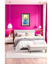 Maa Lakhsmi Big Photo Frame - 20x28 Inches For Home,Temple & Office Decoration (F10736)