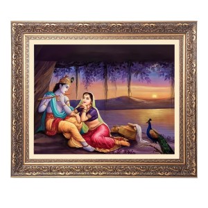 Radha krishna Big Photo Frame - 20x24 Inches for Home,Temple & Office Decoration Radha krishna Big Photo Frame - 20x24 Inches for Home,Temple & Office Decoration
