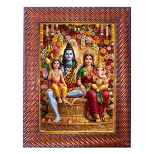 Lord Shiva Photo Frame 13X17 Inch Religious Wall & Table Decor Frame | Lord Shiva Spiritual Photo Frame For Home, Temple & Office | Decorative Hindu God & Goddess Frame (Pack Of 1) (F18044) Lord Shiva Photo Frame 13X17 Inch Religious Wall & Table Decor Frame | Lord Shiva Spiritual Photo Frame For Home, Temple & Office | Decorative Hindu God & Goddess Frame (Pack Of 1) (F18044)