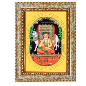 Sri Raghavendra Swami Spiritual Guru Digital Photo In Designer Frame, Size 10x16 Inch | Hindu Religious Picture For Home Temple, Office & Gift | Wall Art & Pooja Decor (F10403) Sri Raghavendra Swami Spiritual Guru Digital Photo In Designer Frame, Size 10x16 Inch | Hindu Religious Picture For Home Temple, Office & Gift | Wall Art & Pooja Decor (F10403)