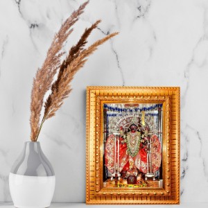 Goddess Bhavatarini Golden Designer Photo Frame | 14x18 Inch Religious Wall Hanging Frame For Home & Office Decoration | Hindu Deity Spiritual Gift Item Goddess Bhavatarini Golden Designer Photo Frame | 14x18 Inch Religious Wall Hanging Frame For Home & Office Decoration | Hindu Deity Spiritual Gift Item