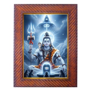 Lord Shiva Photo Frame Religious Wall & Table Decor Frame | Lord Shiva Spiritual Photo Frame For Home, Temple & Office | Decorative Hindu God & Goddess Frame (Pack Of 1) (F17972) Lord Shiva Photo Frame Religious Wall & Table Decor Frame | Lord Shiva Spiritual Photo Frame For Home, Temple & Office | Decorative Hindu God & Goddess Frame (Pack Of 1) (F17972)