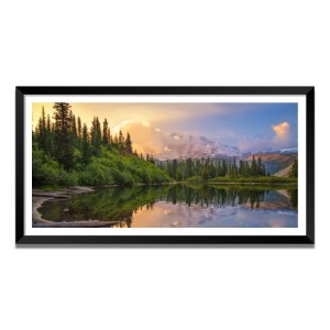 Nature Landscape Floating Frame Scenery Digital Print - (I5844) - 12x24 inch Modern Nature Wall Art for Living Room, Bedroom, Office, Hotels, Drawing Room Nature Landscape Floating Frame Scenery Digital Print - (I5844) - 12x24 inch Modern Nature Wall Art for Living Room, Bedroom, Office, Hotels, Drawing Room